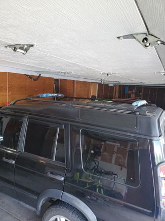 '03 extended roof rails on my '04 D2. For carrying my Kayak