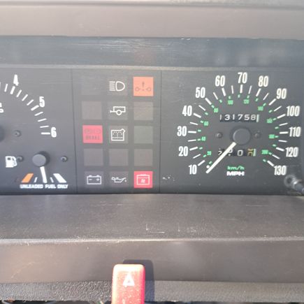 1993 RR dashboard.