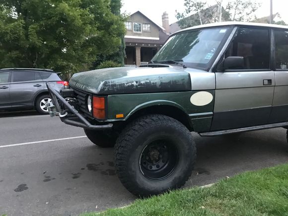 Going to be multi colored for a while but it looks so much better already. Just did this fender so far. Ran out of daylight. 