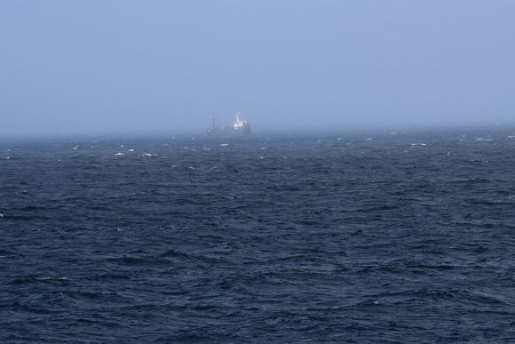 Entering the Aleutian Islands