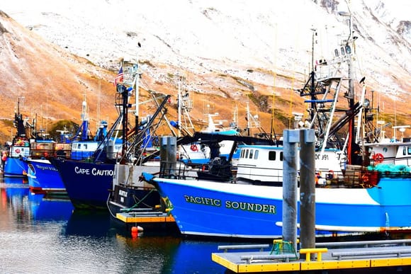 January 2016: Deadliest Catch vessels F/V Cape Caution