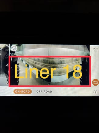 My guess on where the liner 18 will be with the front camera