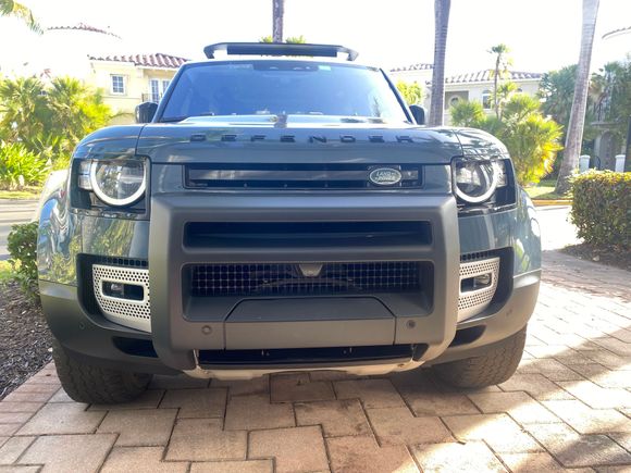 OEM winch mount cover