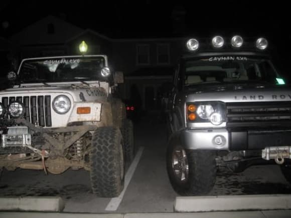 7inch lift on 35&quot; jeep VS 5&quot;lift 305/70/16 Discovery