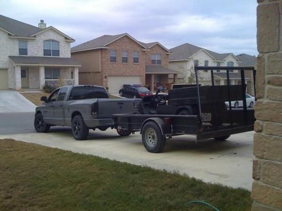 Loaded up.