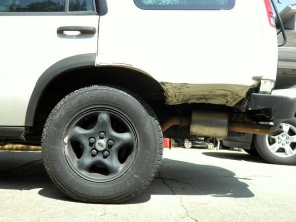Any ideas for rear mod after tire blowout?