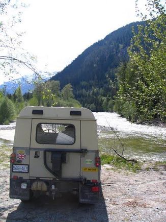 Lola just outside of Pemberton BC