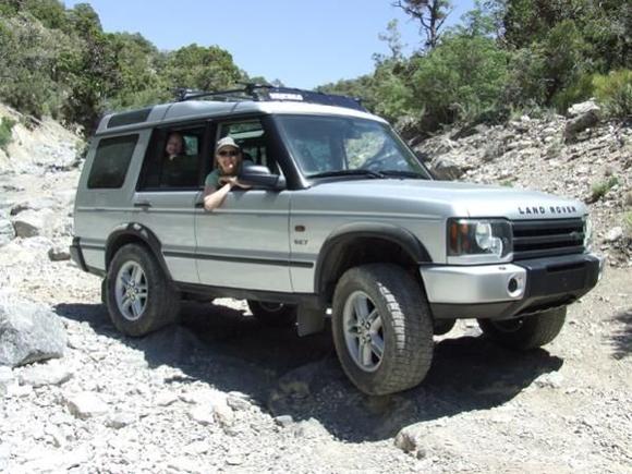FOUR WHEEL'N OUT OF RED ROCK, LAS VEGAS-
NAVIGATING THRU A DRY RIVER BED