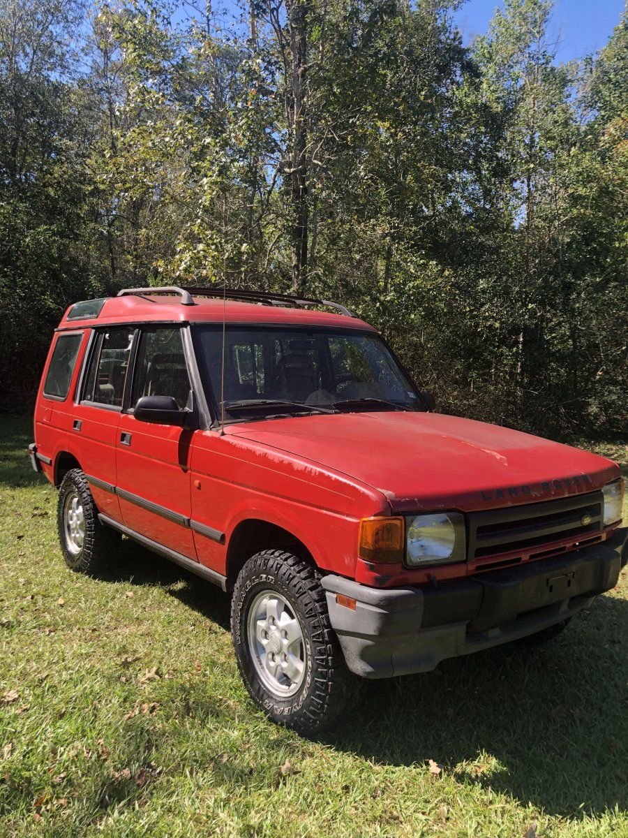 1995 Land Rover Discovery - 1995 d1 sd - Used - VIN SALJN1245SA145729 - 114,000 Miles - 8 cyl - AWD - Automatic - SUV - Red - Magnolia, TX 77354, United States