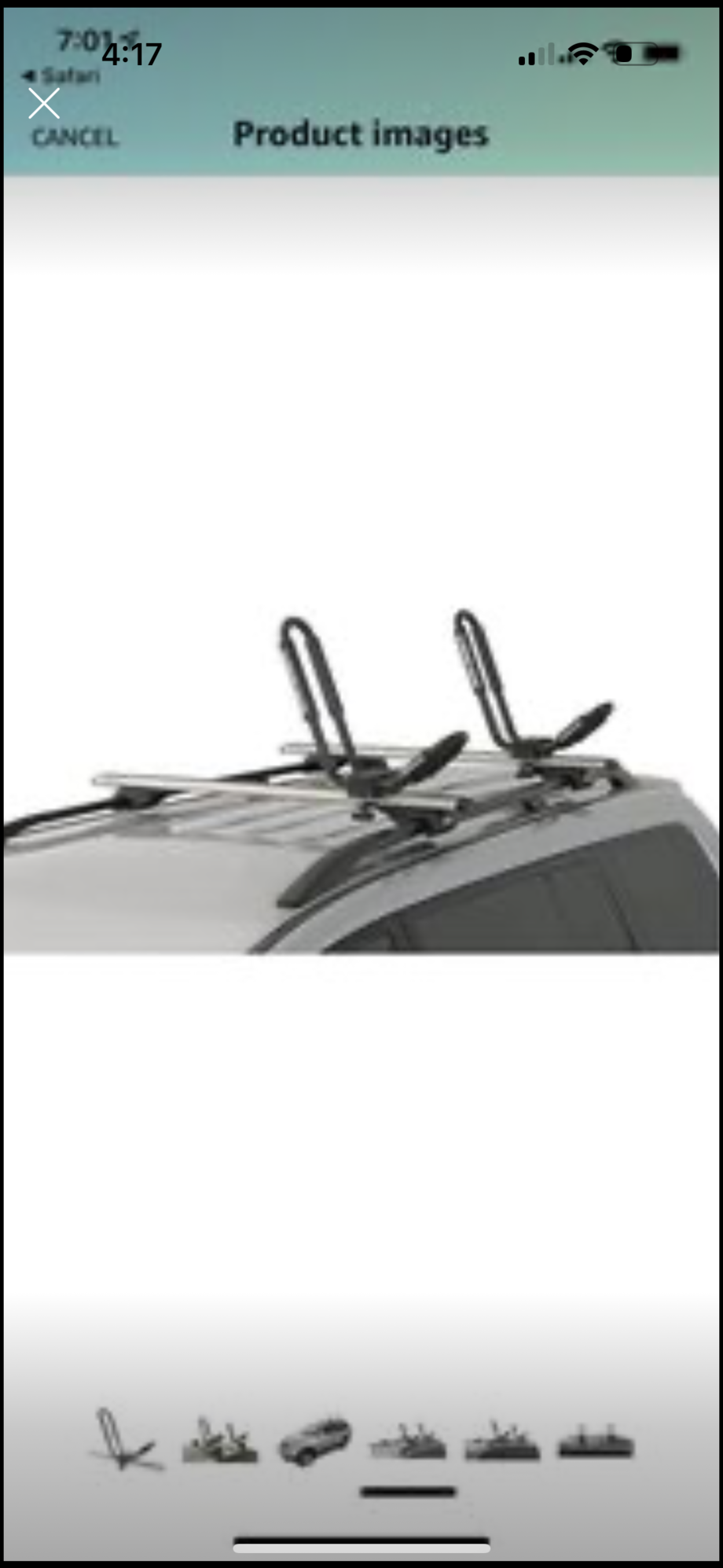 Accessories - Roof Rack with Kayak Carrier - Used - 2014 to 2022 Land Rover Range Rover Sport - Ocala, FL 34476, United States
