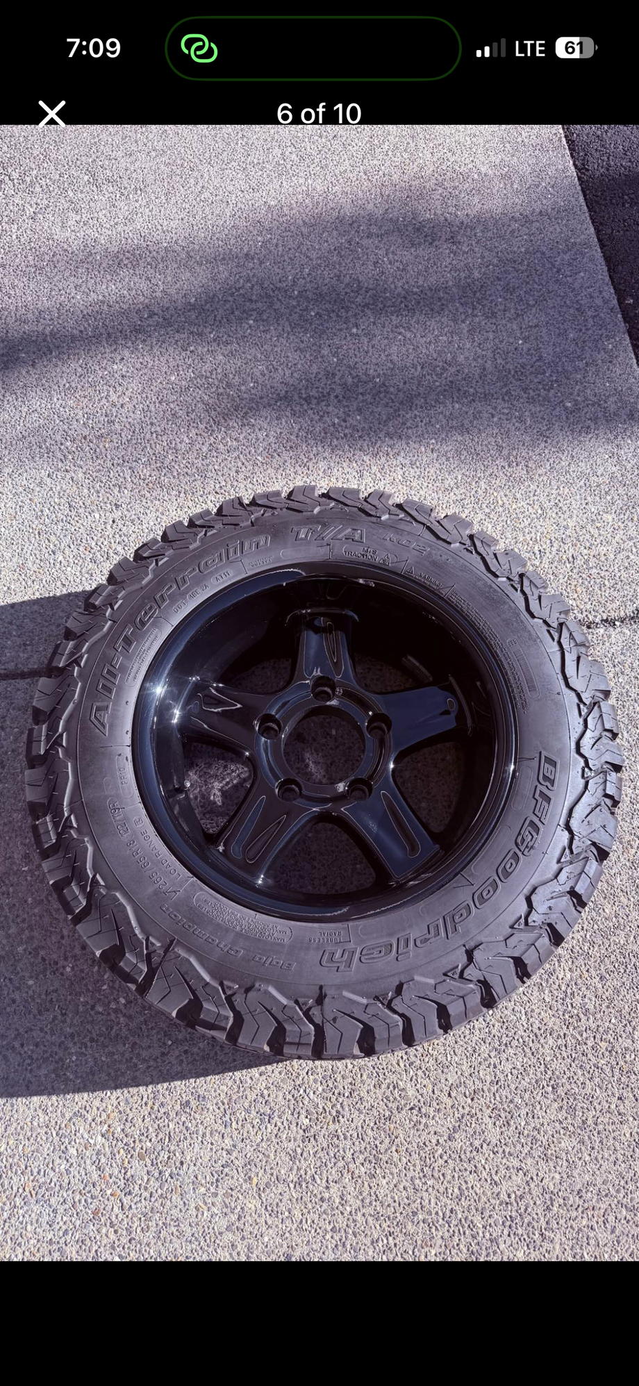 Wheels and Tires/Axles - Caradoc Alloy Wheel 18 X 9 Gloss Black - Used - All Years  All Models - Redmond, OR 97756, United States