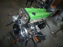 2JZ-GTE twin turbo engine