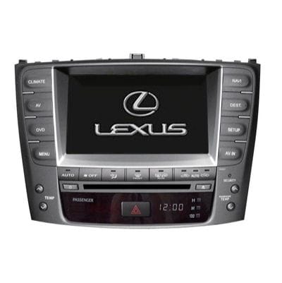 Lexus ES350 Navigation System with 7 Inch digital TV touchscreen In Dash DVD Player Support Bluetooth iPod