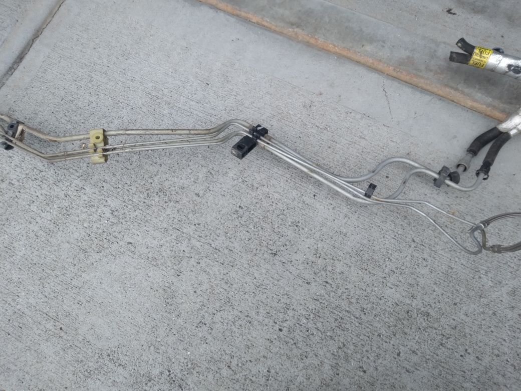 Engine - Intake/Fuel - Camaro Firebird OEM Steel Fuel Lines [cut in 2 sections for shipping] - Used - 0  All Models - Greer, SC 29651, United States