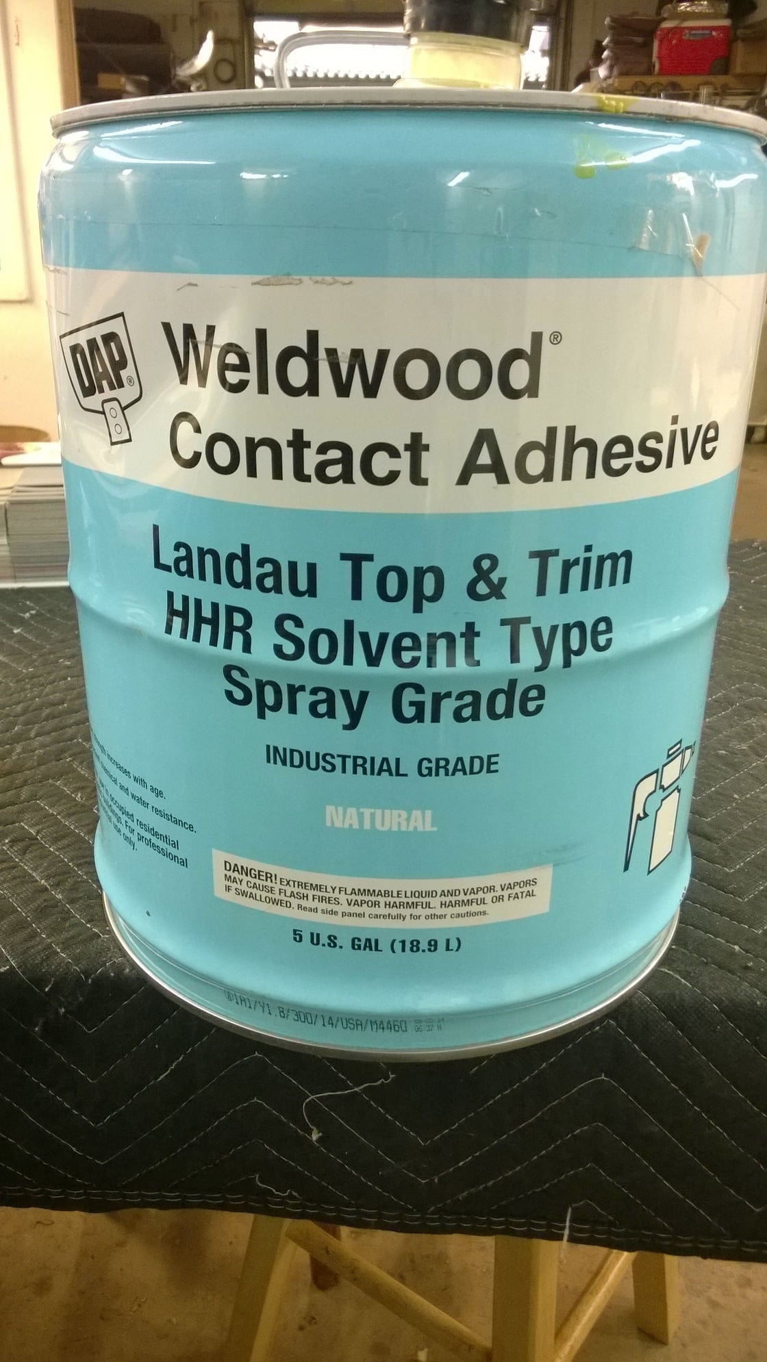 Dap Weldwood Contact Cement Adhesive - Landau Top HHR Solvent