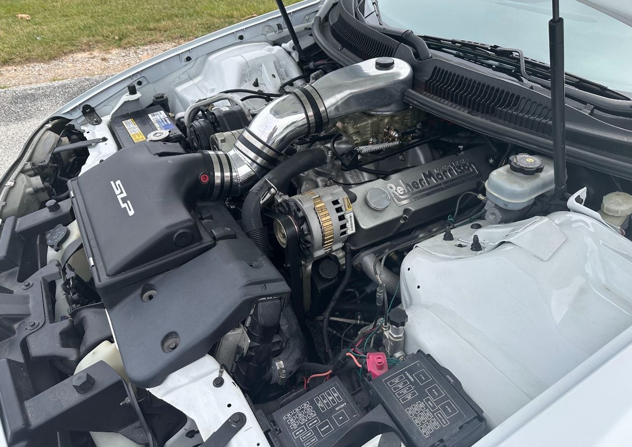 1999 Chevrolet Camaro - 1999 Camaro 383 SBC, carbureted, 6-speed - Used - VIN 2G1FP22K9X2102009 - 8 cyl - 2WD - Manual - Coupe - White - Nixa, MO 65714, United States