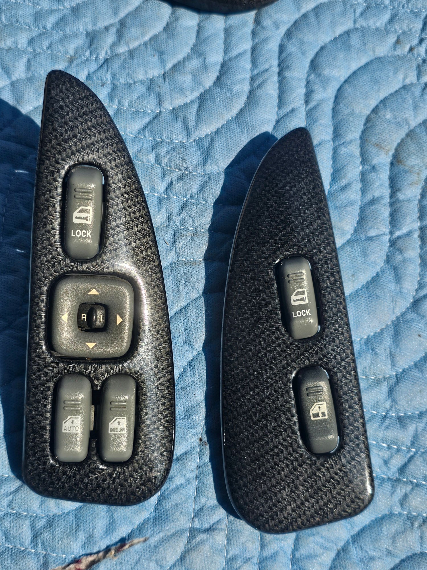 Interior/Upholstery - 🔥 93-02 firebird trans am hydro carbon fiber door trim bezels window and door - Used - 1993 to 2002 Pontiac Firebird - Hanover Park, IL 60133, United States