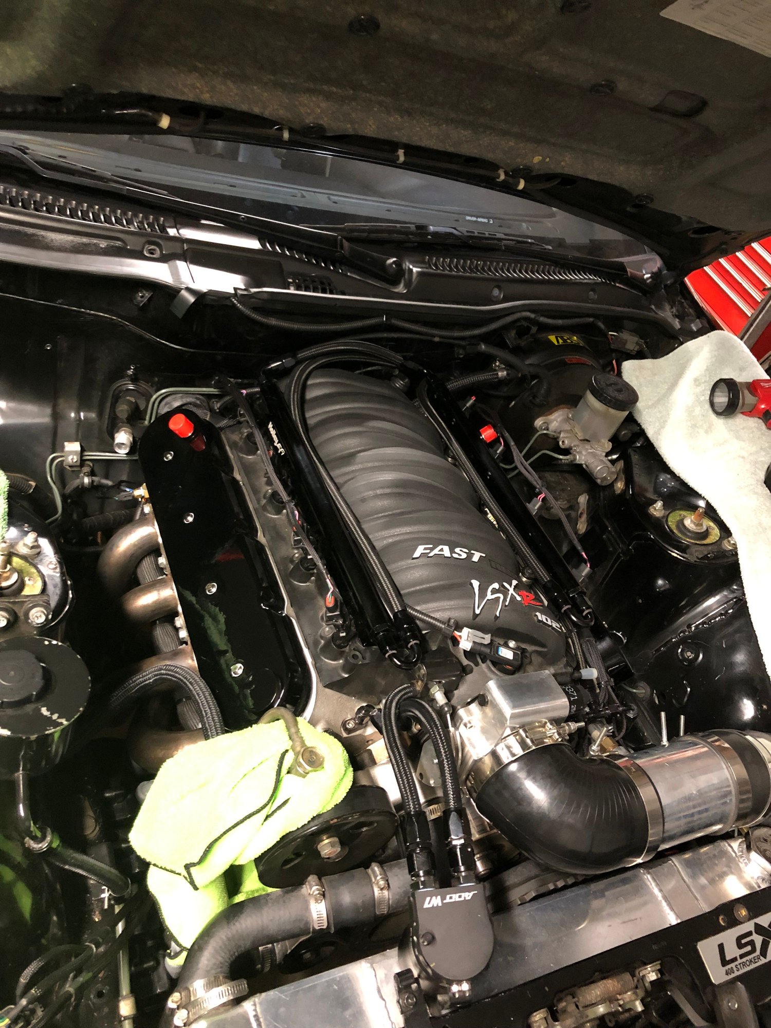 Motion Raceworks Gloss Black Valve Covers LS1TECH Camaro and