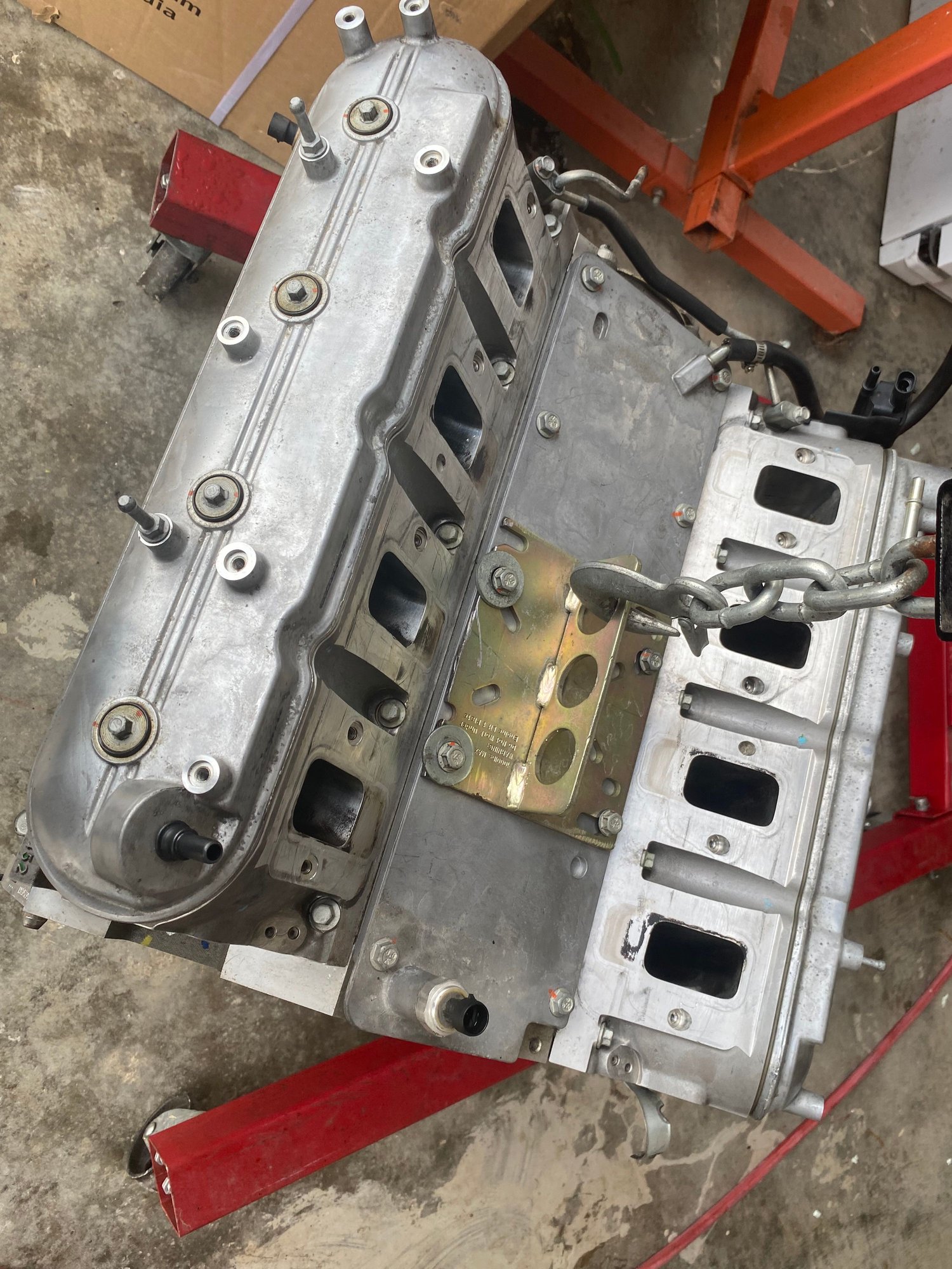 Engine - Complete - Amp built ls7 longblock cnc ported heads,cam,intake - Used - 2008 to 2014 Chevrolet Corvette - Hustonville, KY 40437, United States