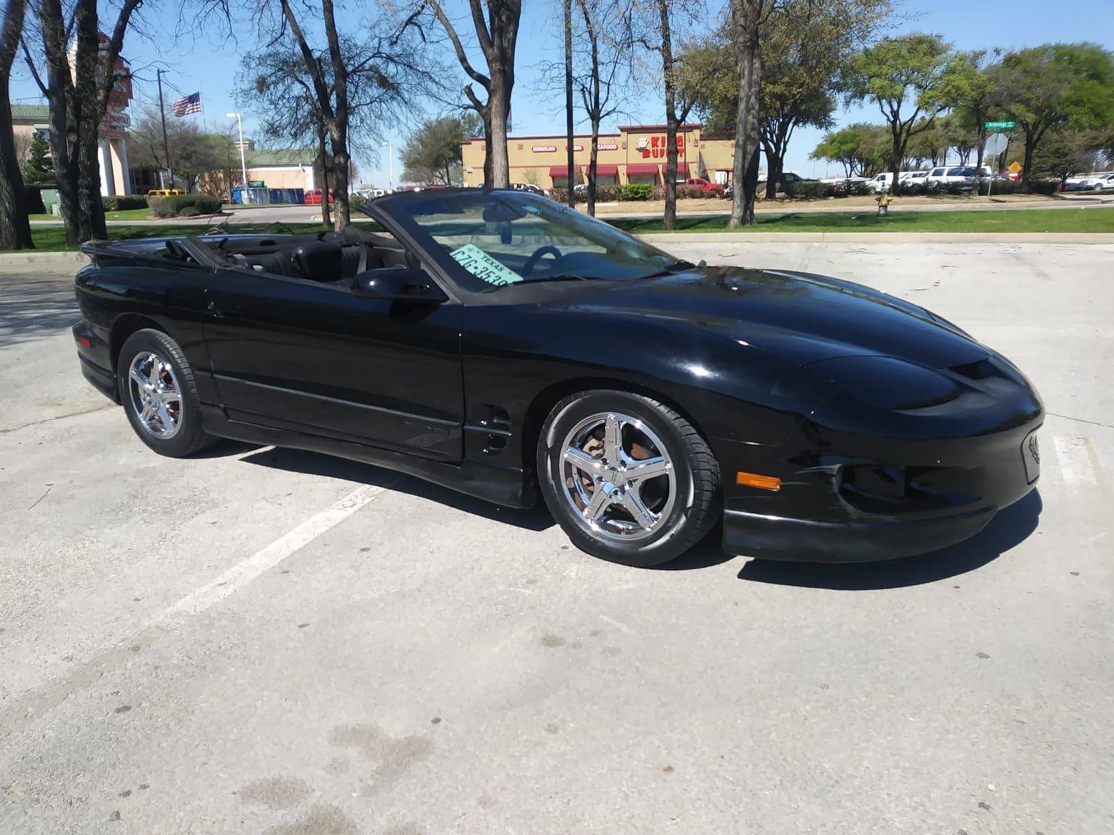 2002 Pontiac Firebird - 2002 Firebird Convertible - Used - VIN 2G2FS32K522105868 - 115,000 Miles - 6 cyl - 2WD - Automatic - Convertible - Black - Dallas, TX 75223, United States