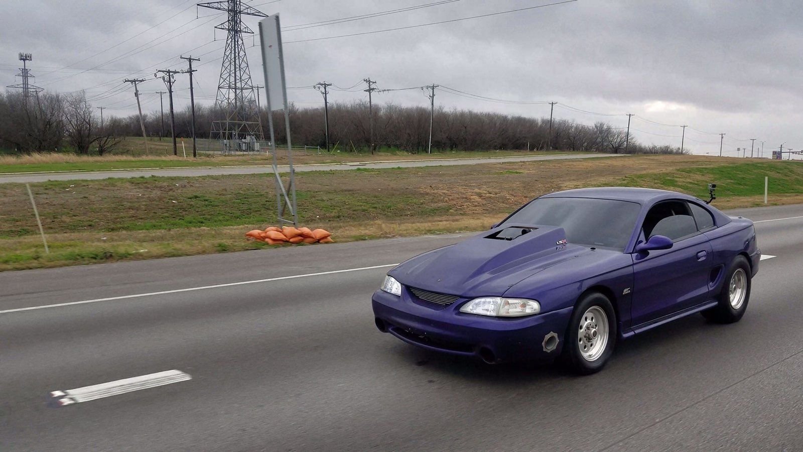 1995 Ford Mustang - 1995 Mustang 408,glide,nirous,8.8 - Used - VIN 1FALP42T7SF166299 - 8 cyl - 2WD - Automatic - Coupe - Purple - Reno, TX 75462, United States