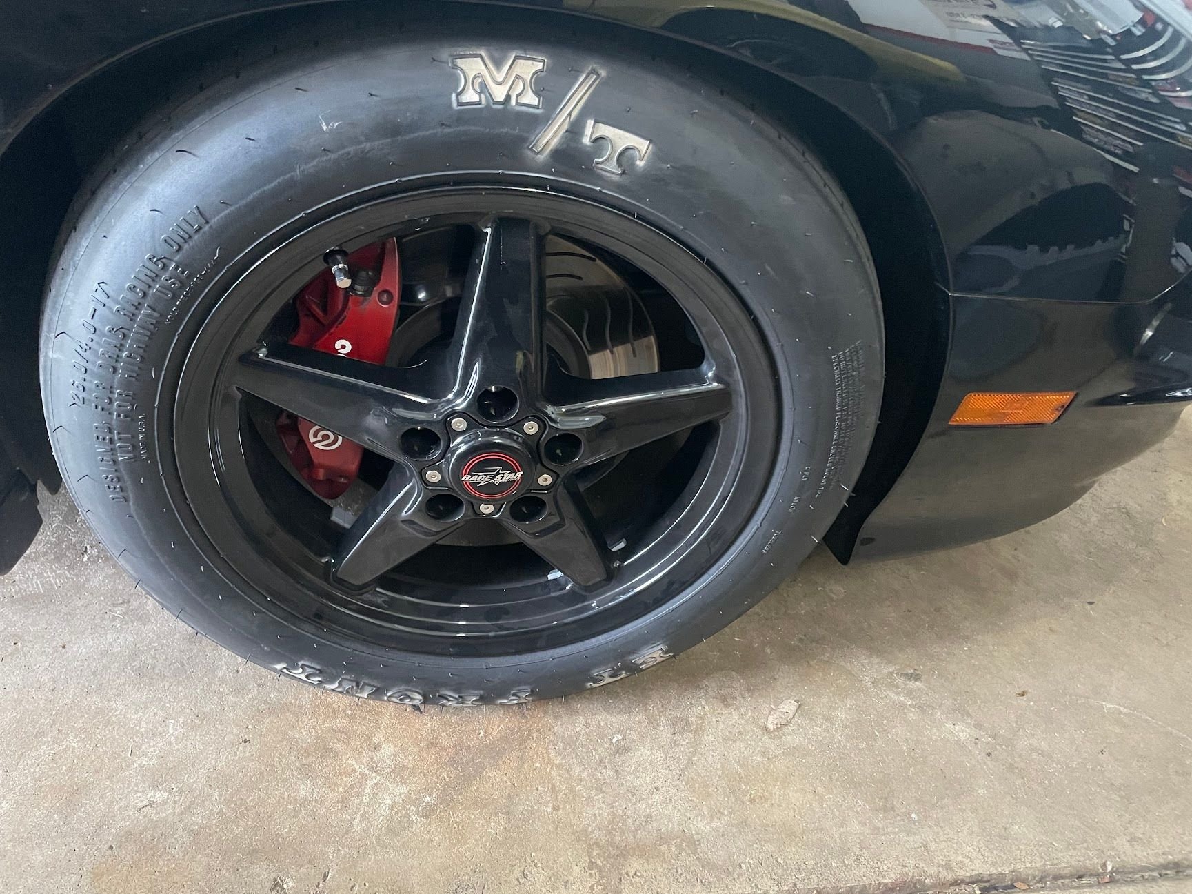 Wheels and Tires/Axles - Mickey Thompson 3055S and Front Skinnies for Stock Axle Width F-Body - Dark Star - Used - 1998 to 2002 Pontiac Firebird - South Elgin, IL 60177, United States