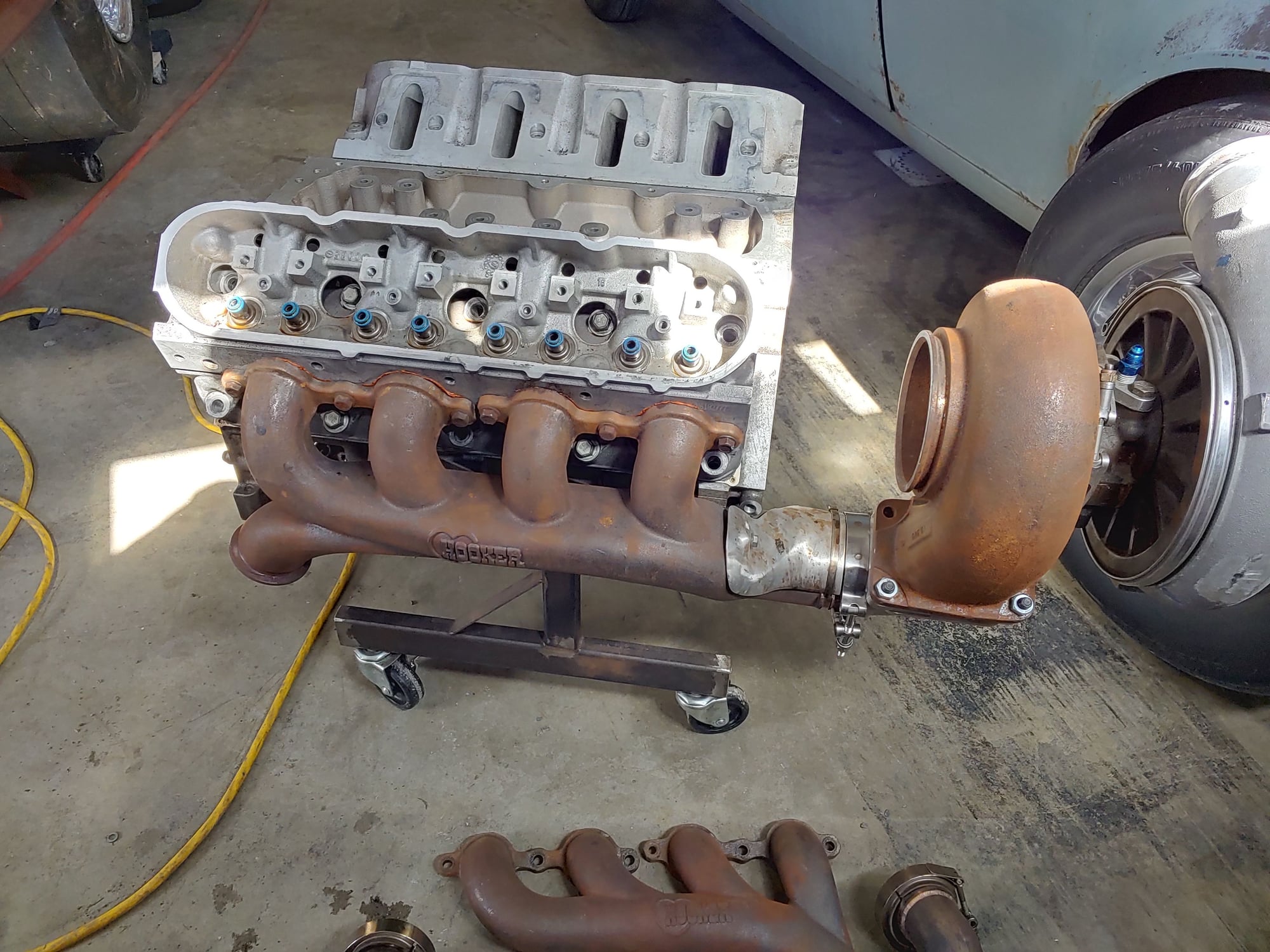 Engine - Power Adders - Hooker turbo manifolds,t6 80mm turbo. - Used - 0  All Models - Slippery Rock, PA 16057, United States