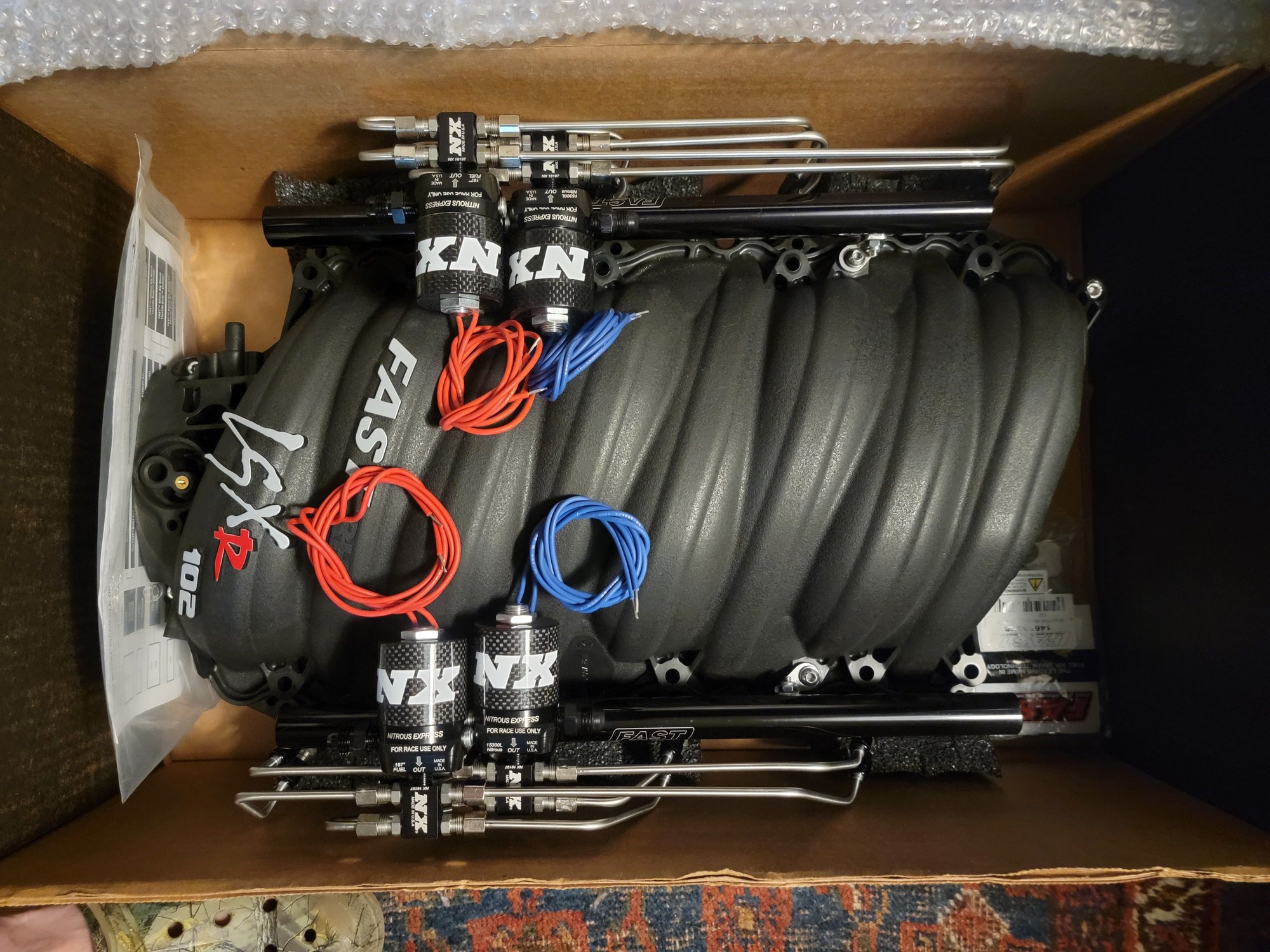 Engine - Power Adders - Fast lsx 102 intake Nitrous Express Cathedral Port ls1/ls6 Direct Port Pre Plumbed/TB - New - 1998 to 2002 Chevrolet Camaro - 1998 to 2002 Pontiac Firebird - 0  All Models - Birmingham, AL 35235, United States