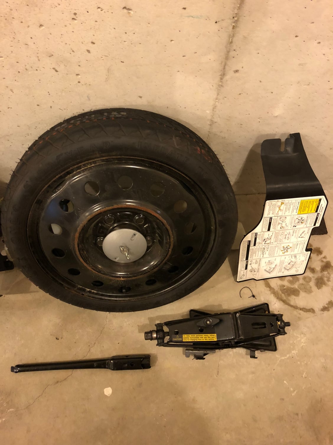  - Stock spare tire/jack kit - Holts Summit, MO 65043, United States