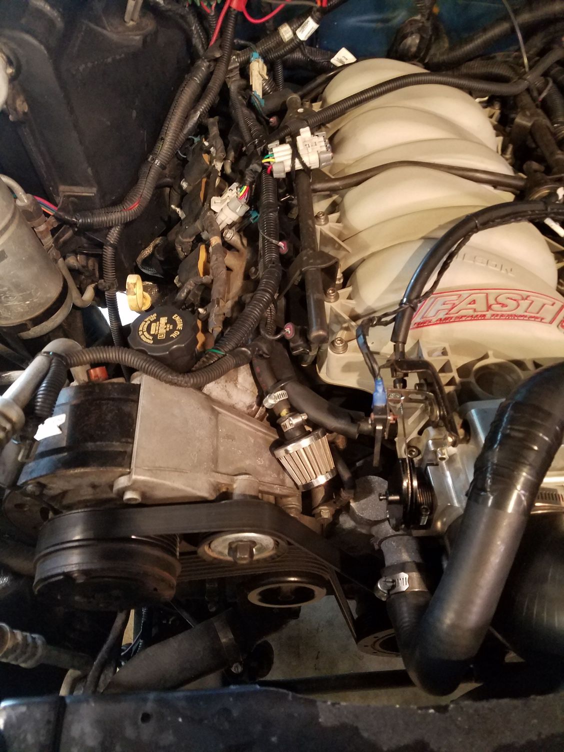 Belt, tensioner pulley, ac delete, s10 help LS1TECH Camaro and