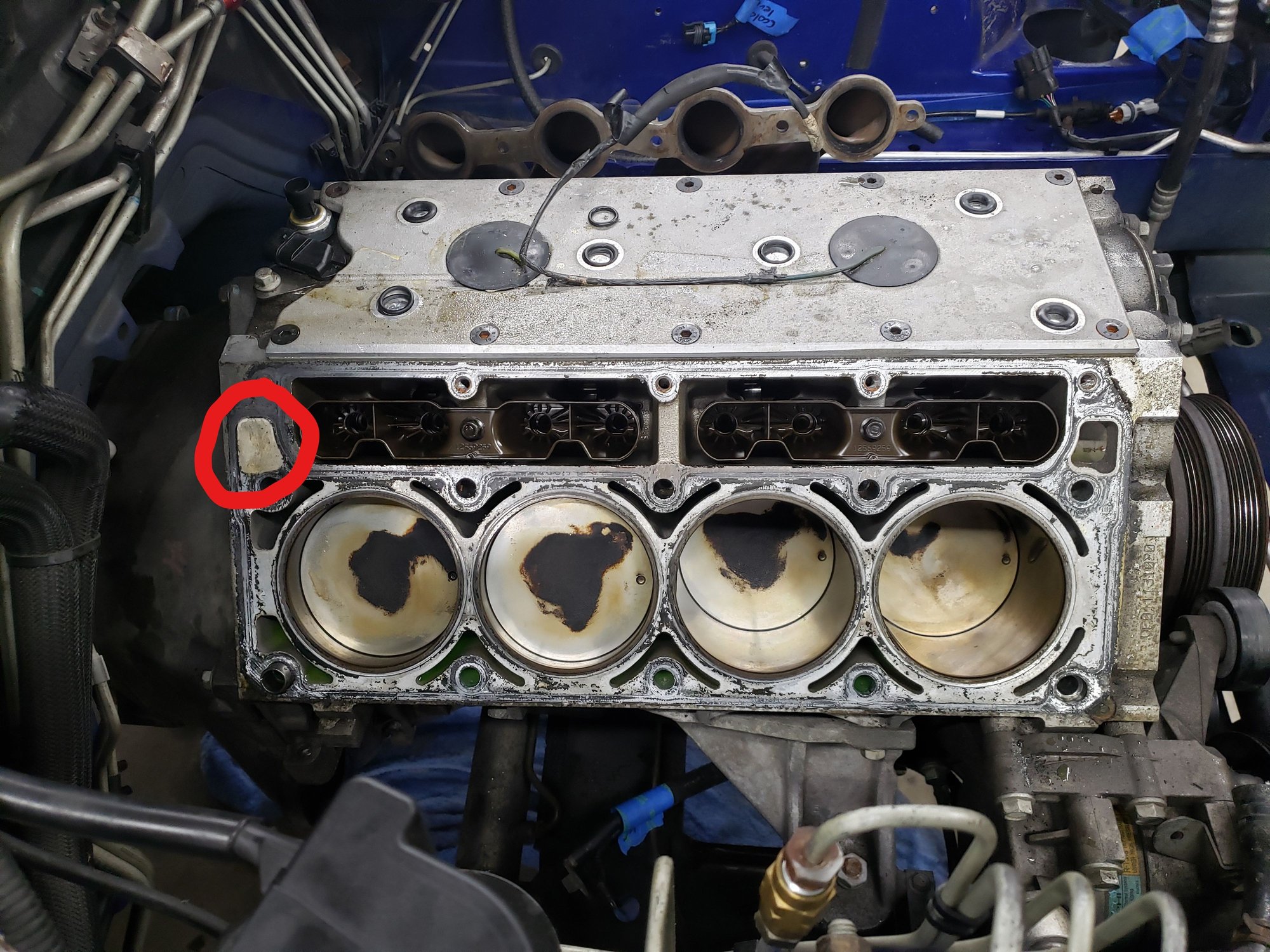 LS6 with filled rear coolant passages? LS1TECH Camaro and Firebird