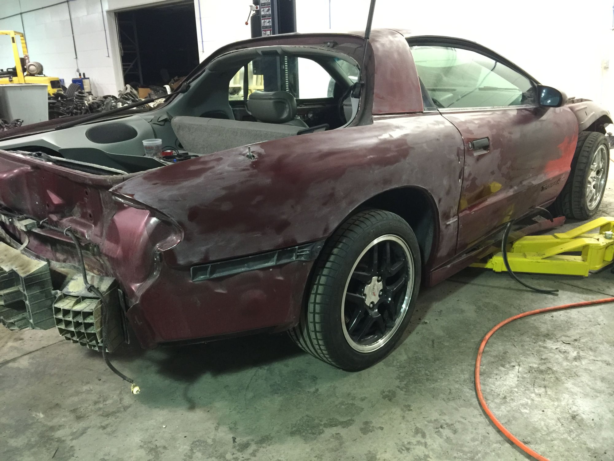 Trans am Carpet Dye with Dupli Color Vinyl carpet paint Gloss Black Before  and After - LS1TECH - Camaro and Firebird Forum Discussion