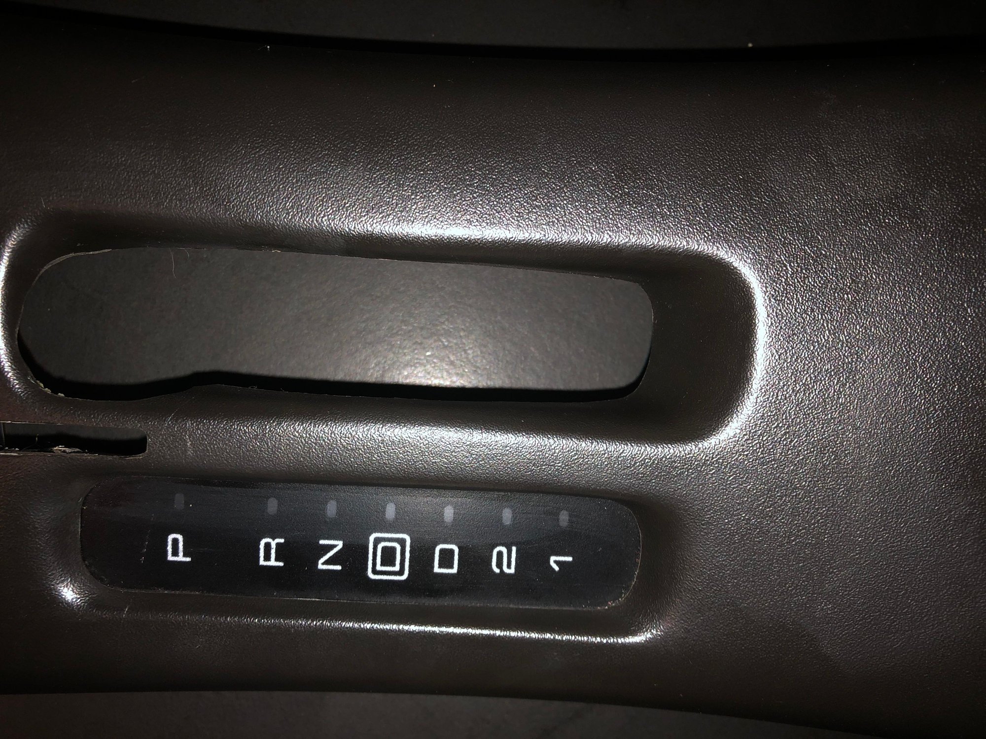  - A4 console shift plate 00-02 Ebony, modified for B&M ratchet shifter - Mason, Ohio Usa, OH 45040, United States