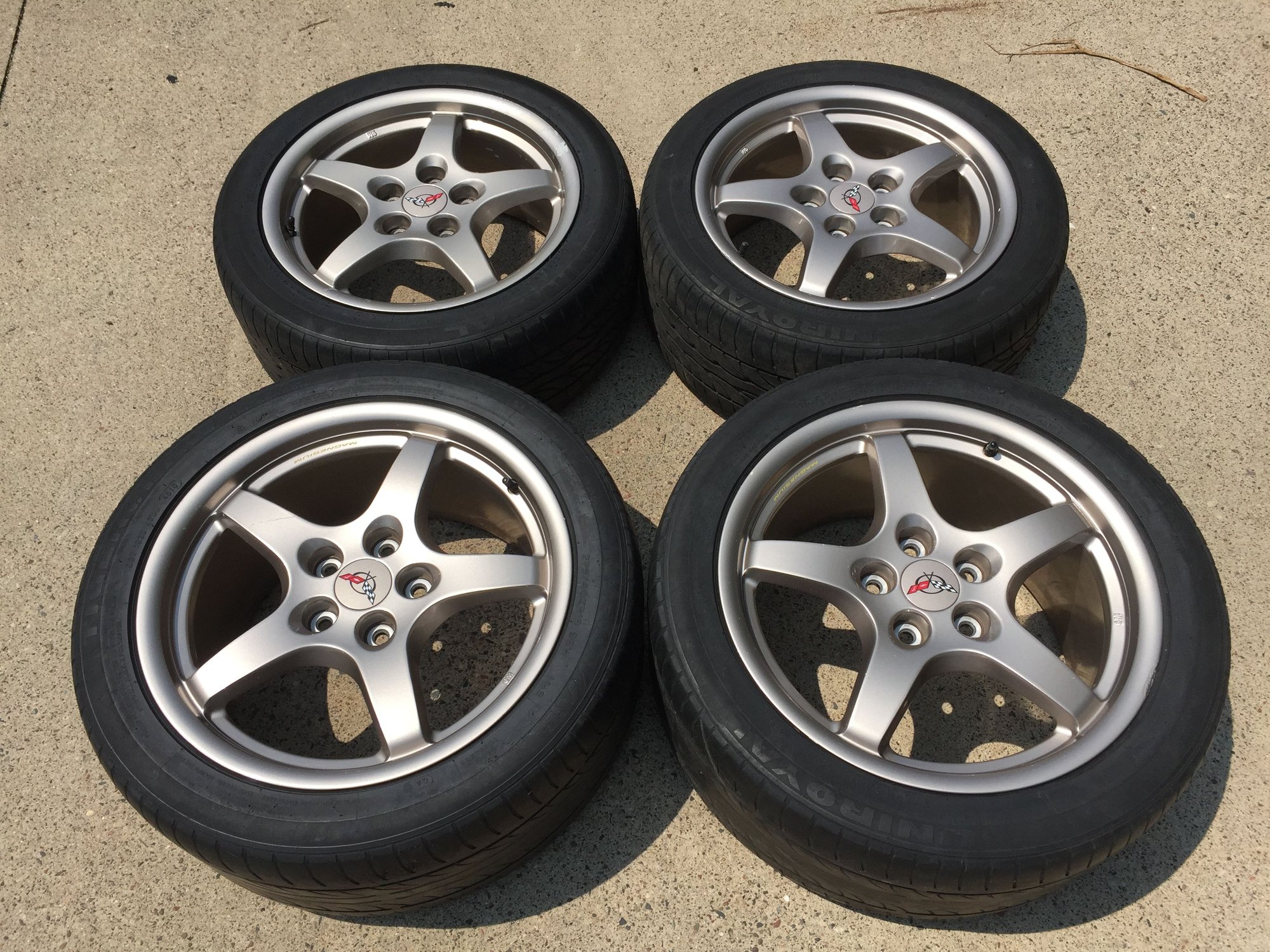  - PRICE DROP...RARE Corvette Magnesium Wheels Rims Staggered Camaro Firebird C5 LIGHT - Minneapolis, MN 55449, United States