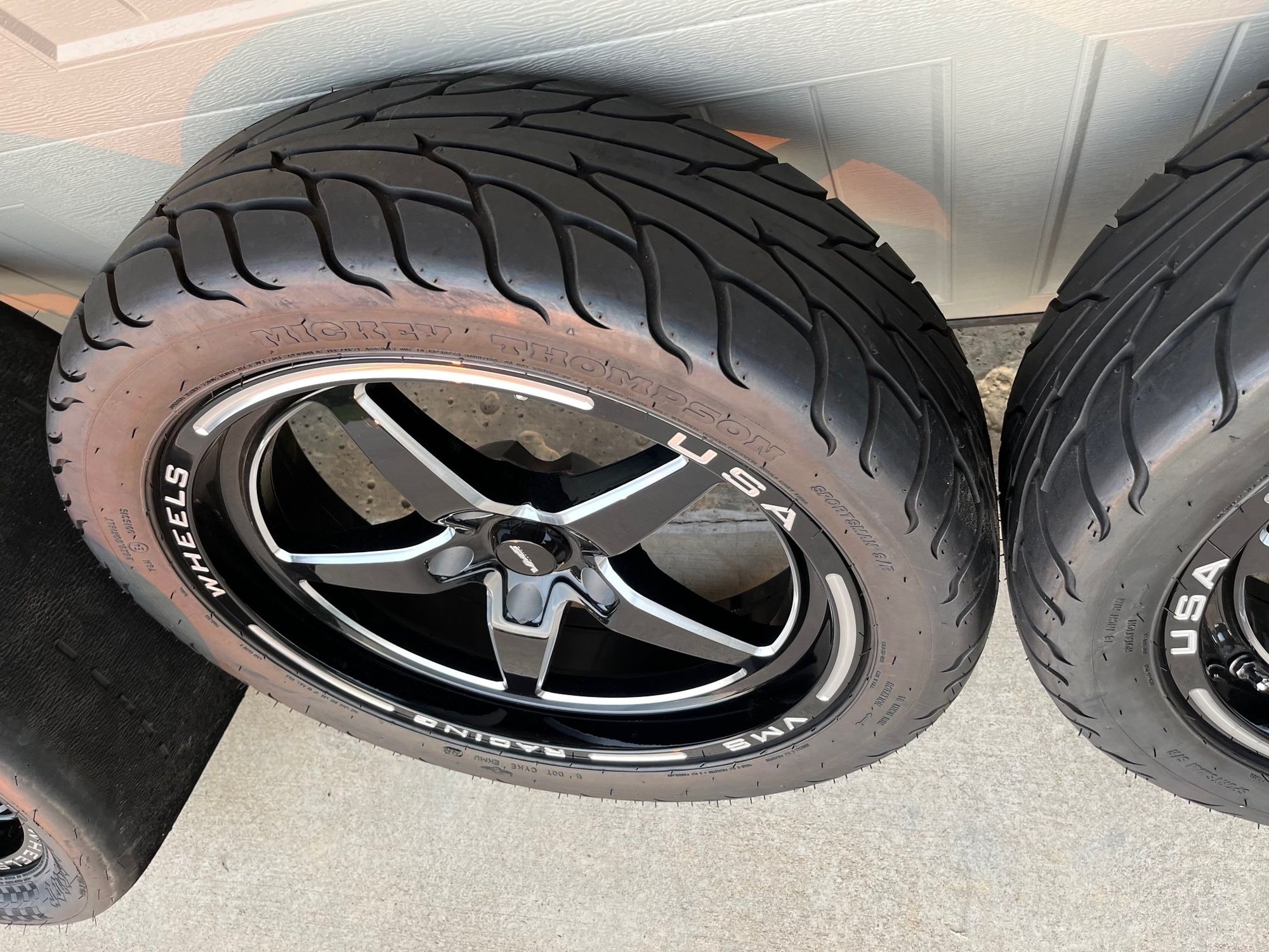 Wheels and Tires/Axles - VMS Racing - Wheels & Tires - Drag Pack - Oklahoma  LIKE NEW - Used - 2005 to 2013 Chevrolet Corvette - Poteau, OK 74953, United States