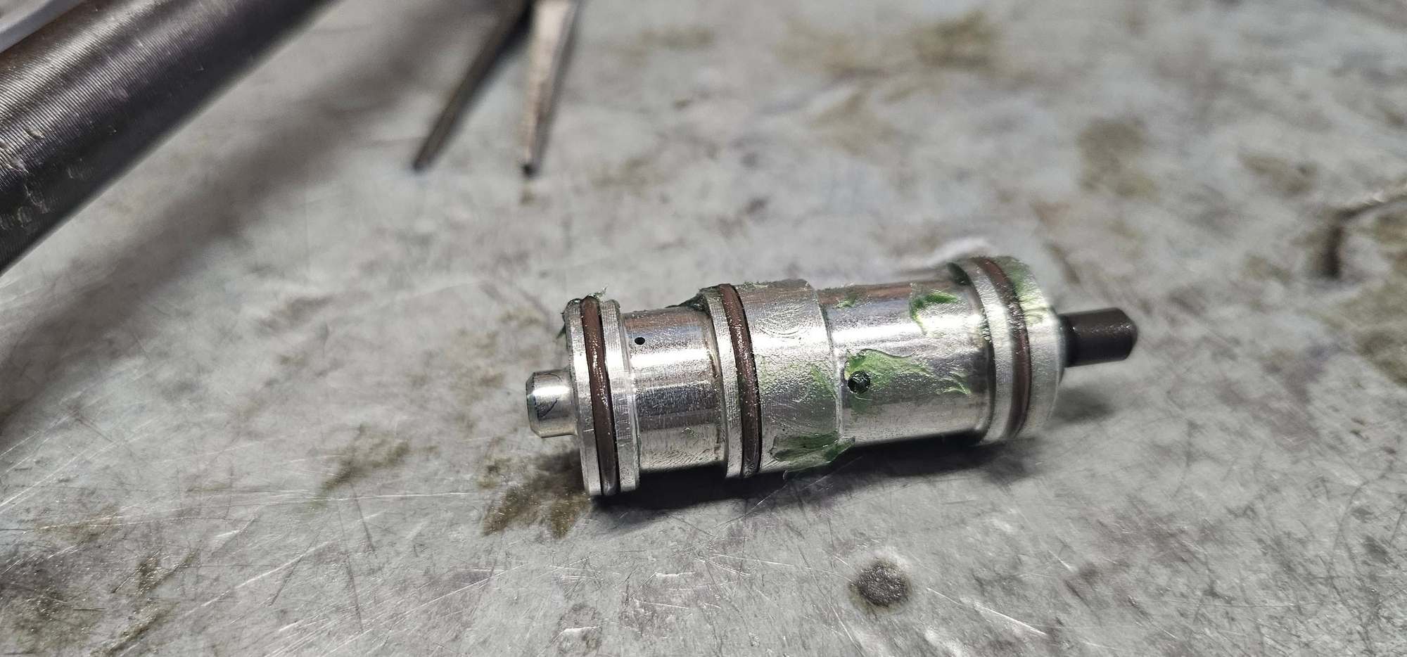 iNSTALL SUPPLIED BOOST VALVE should have spring in valve  note assembly is main PR-TWO STOCK SPRINGS AND THE BOOST VALVE ASSEMBLY. MAKE SURE CLIP FULLY INSERTED. BOOST VAVE WILL TAKE SOME EFFORT TO PUSH INTO  PLACE. 