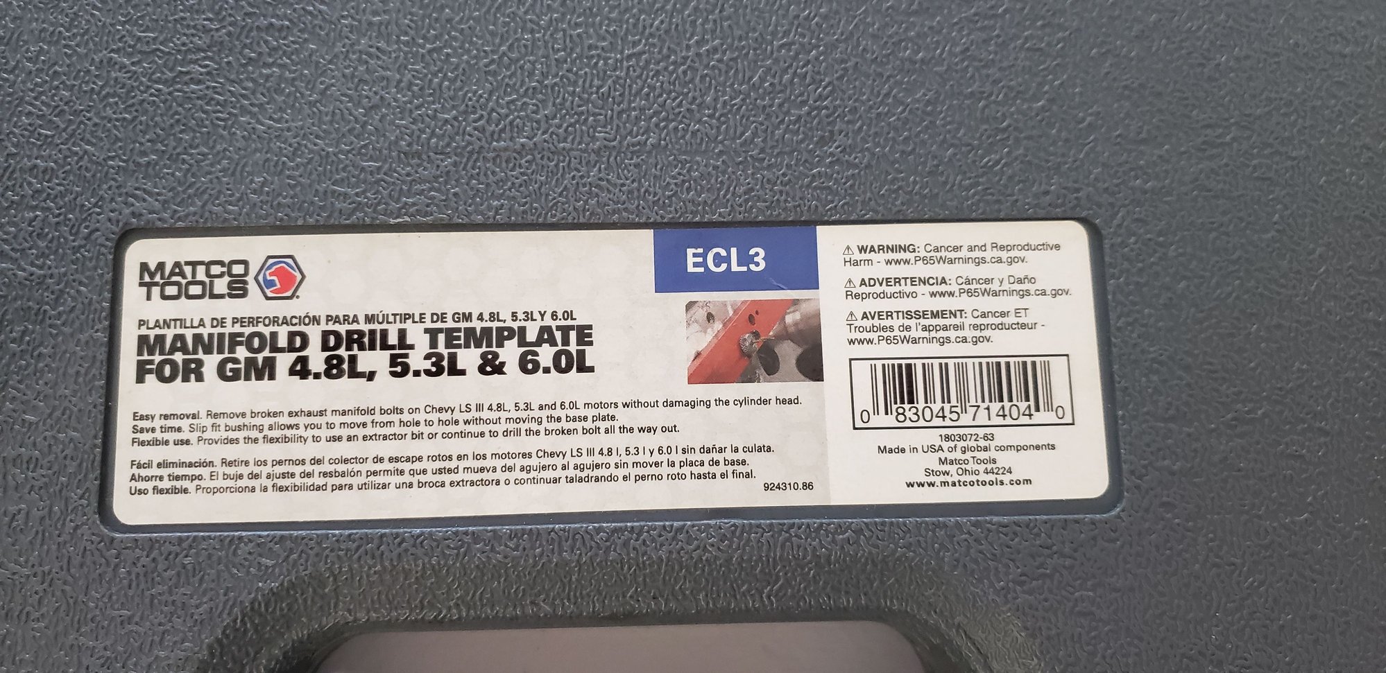 Exhaust manifold bolt extractor kit altkool