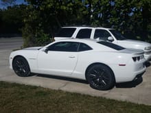 New ZL1 Style Wheels Installed