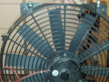 This is the fan I'll be using on RD 2.0, it's larger in diameter which means I can hold it to the radiator with 2 pieces of 1" angle aluminum and be done. The Spal that my car came with was not as user friendly WRT mounting. 