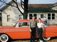 My Cousin bought a new '56 Chevy with dual 4 barrel 265 HP Vette Motor