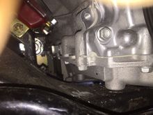 Oil pan clearance