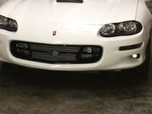 To me a nicely cut SS grille looks SICK.. this is my personal one and gets enough air to keep 1k hp cool