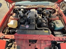 89 Pontiac Firebird Formula 350 Engine