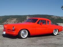 Our Studebaker at Emigrant Gap in the Sierra Nevada Mountains