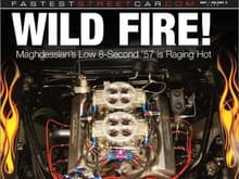 Cover story May 2009 FSC magazine; Armen Maghdessian
PSCA Wild street class AES 548ci '57 Chevy 7.89@177