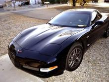 2002 Black Z06 Corevtte