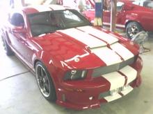 2005 Superchared Mustang build