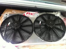 PRC Radiator dual 16in Fans