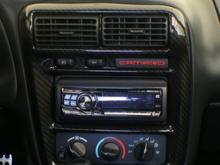 Radio bezel trim