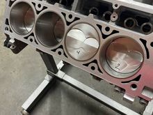 The block went .020 over which will make a 406 with the stroker crank. The Summit Racing LS1 Stroker crank proved to just as dead on spec as EITHER Callies CompStar did for my LS1 383 or LSA 416. One spot on the crank needed a little extra polishing because it had sat in the box for four years or so and the protective oil paper pulled back. CHEVELL70SS